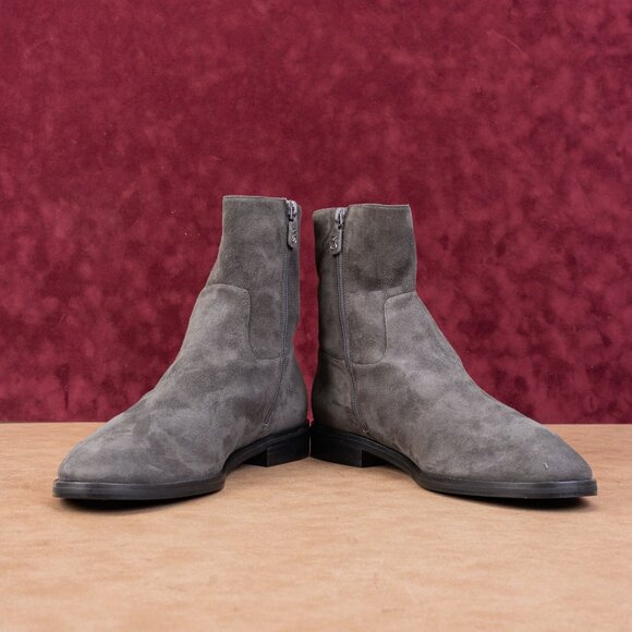 Stuart Weitzman Women Kye Zip Fashion Dress Office Ankle Boots sz 12 - Picture 2 of 9